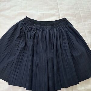 Zara Dark Blue Pleated Kids Skirt